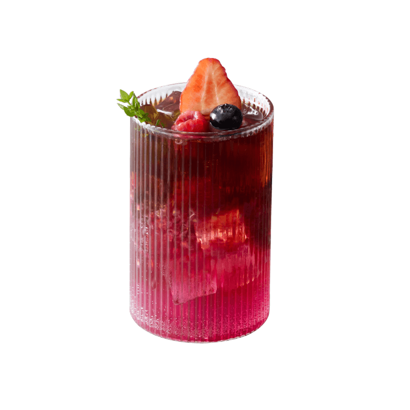 Berry Americano Soda.